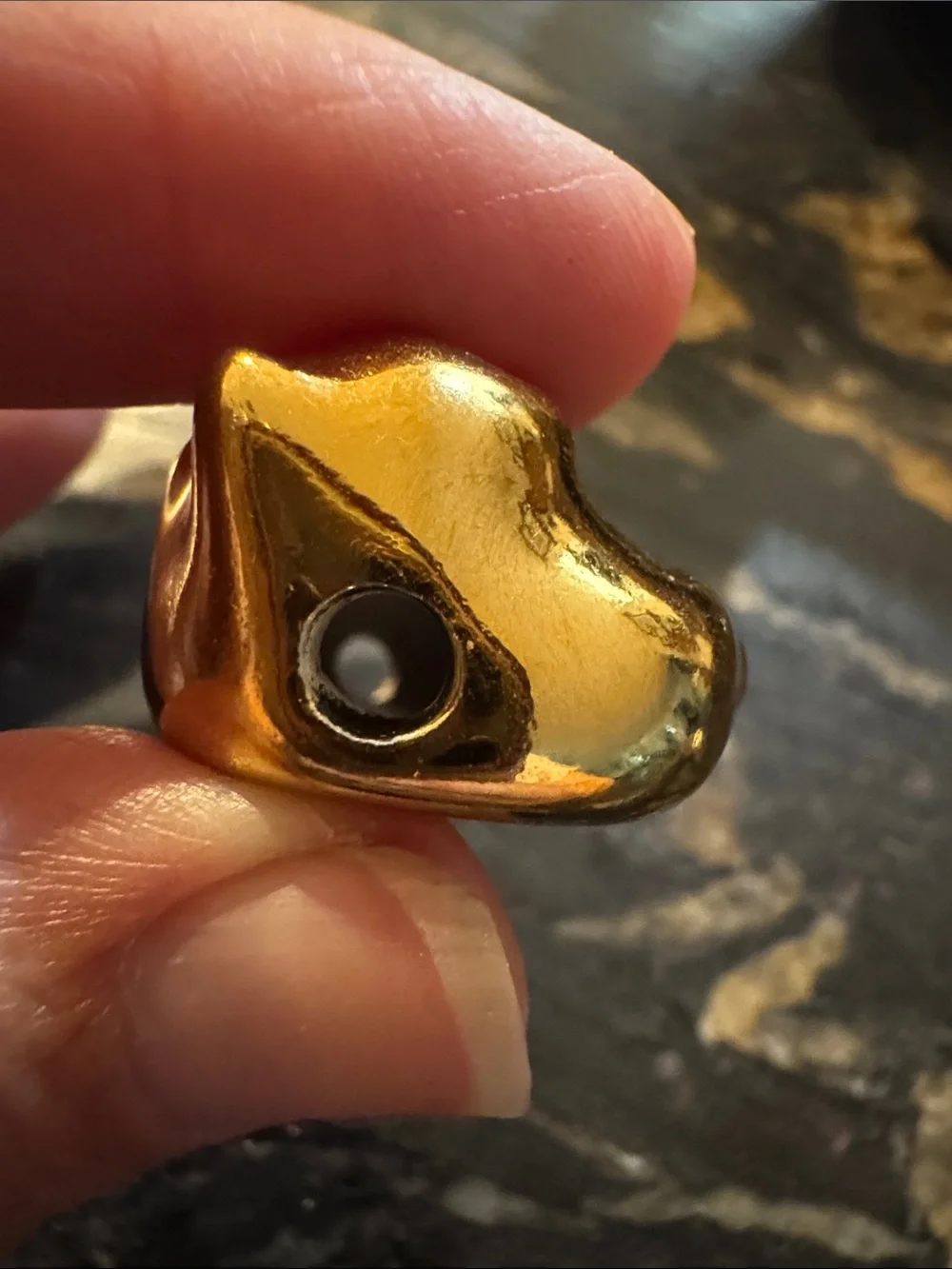 Vintage decorative gold